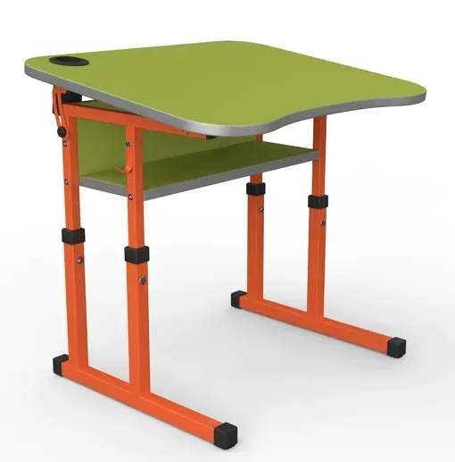 Стіл учнівський №4-7 з регулюванням куту нахилу стільниці 700х500 МФ Вересень